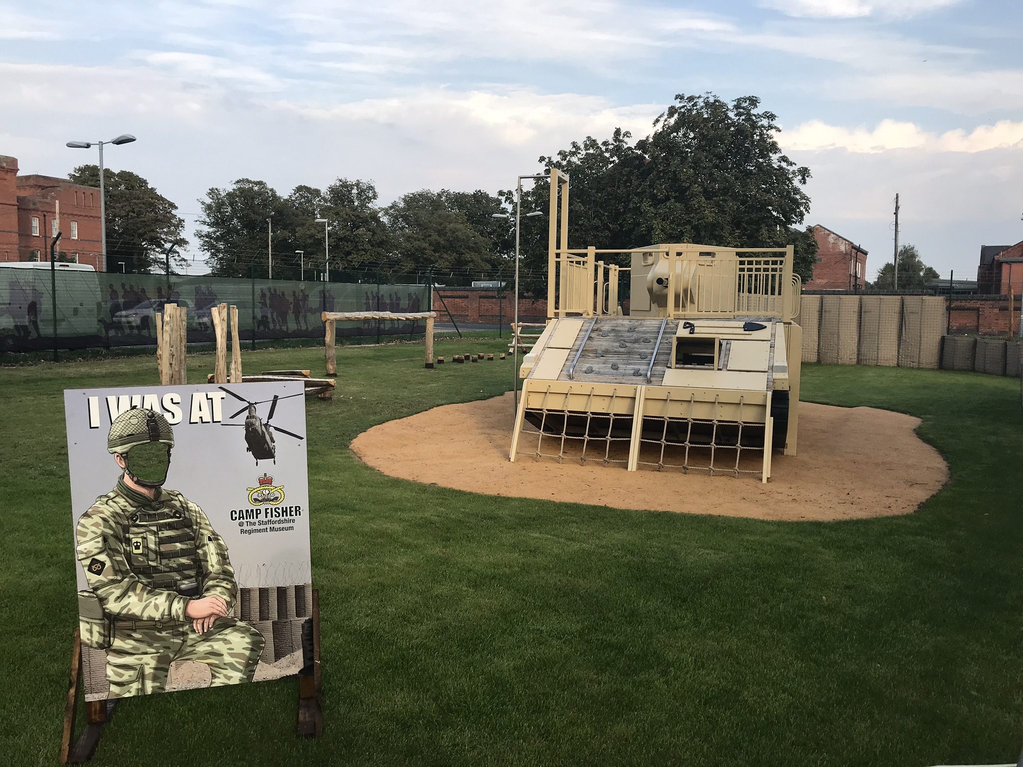 Outdoor Exhibits Staffordshire Regiment Museum