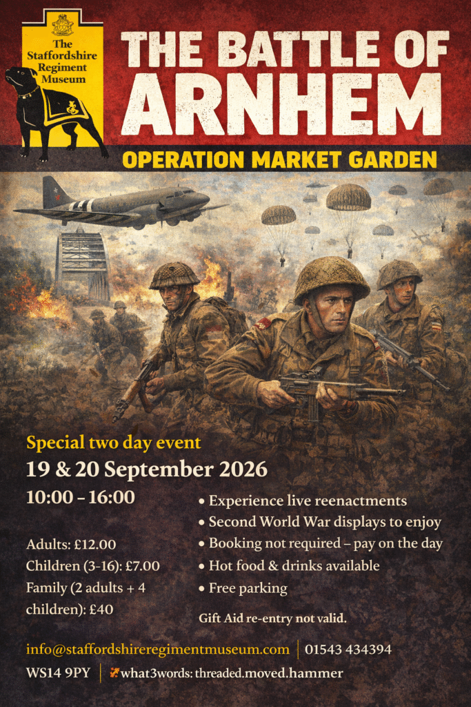 19 & 20 September 2026 - The Battle of Arnhem - Operation Market Garden